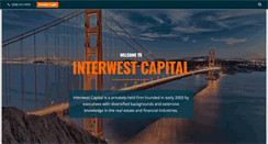 Desktop Screenshot of interwestcapital.com